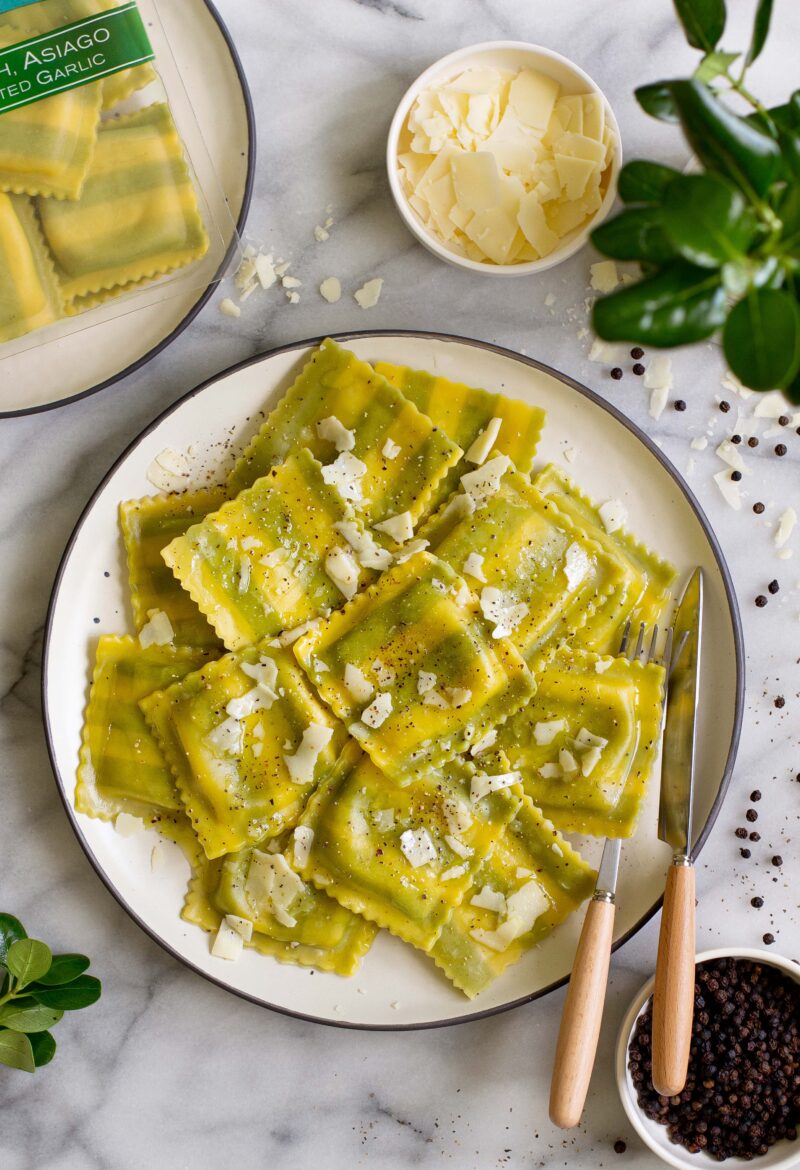 Classic Italian Beef Bolognese Ravioli with Aromatic Herbs | Nuovo Pasta